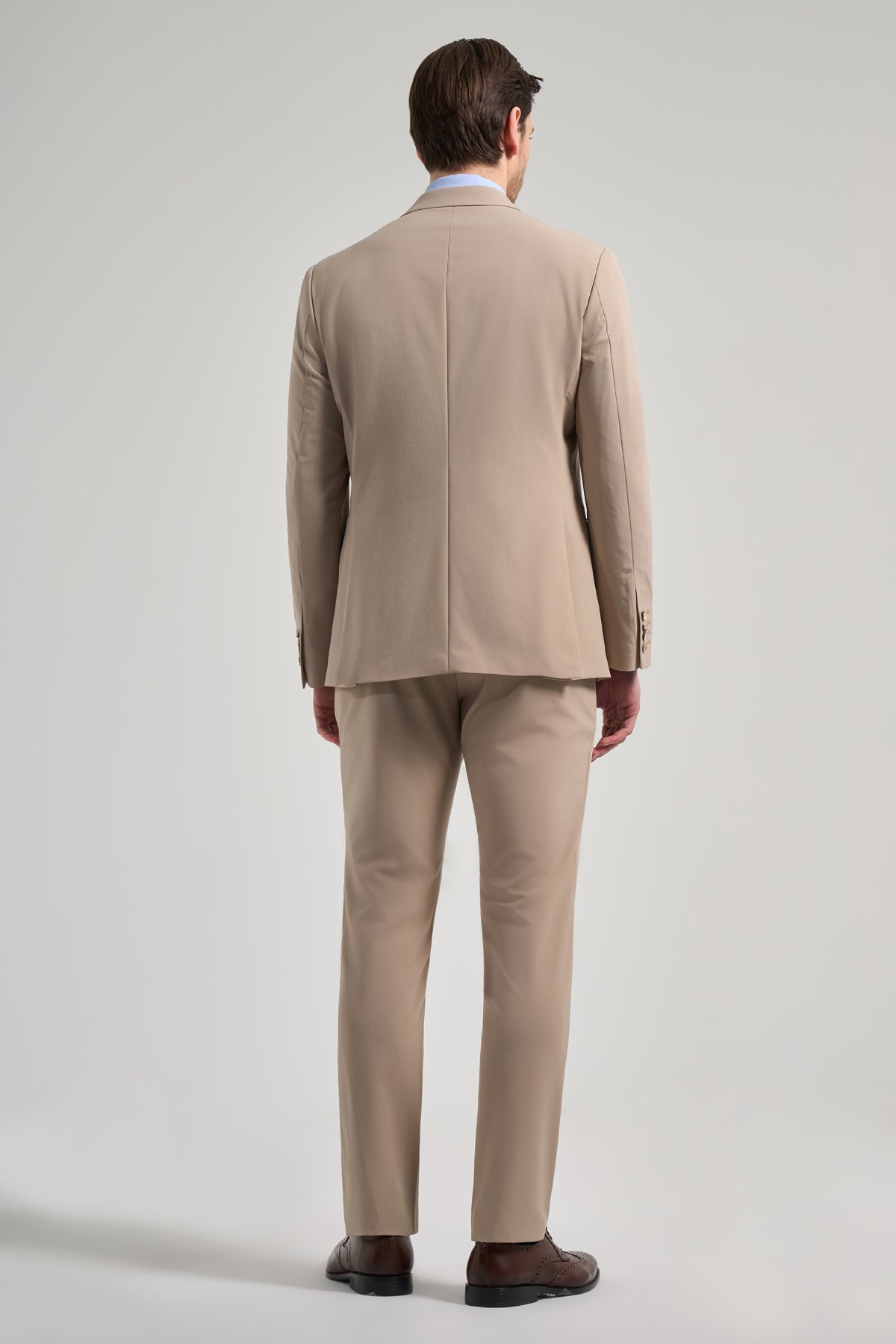 Slim-Fit Suit - Beige