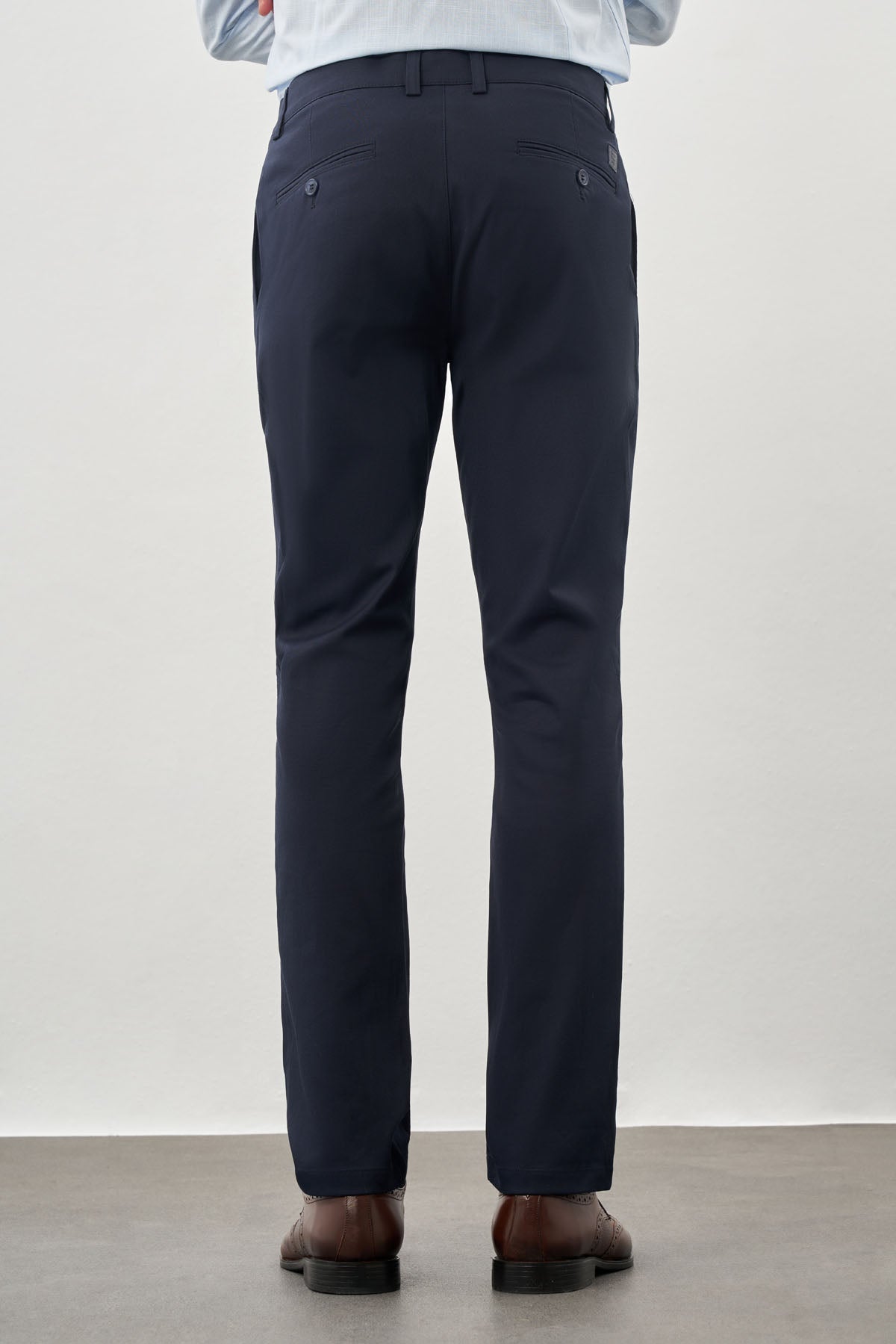 Slim-Fit Chino Pants - Navy