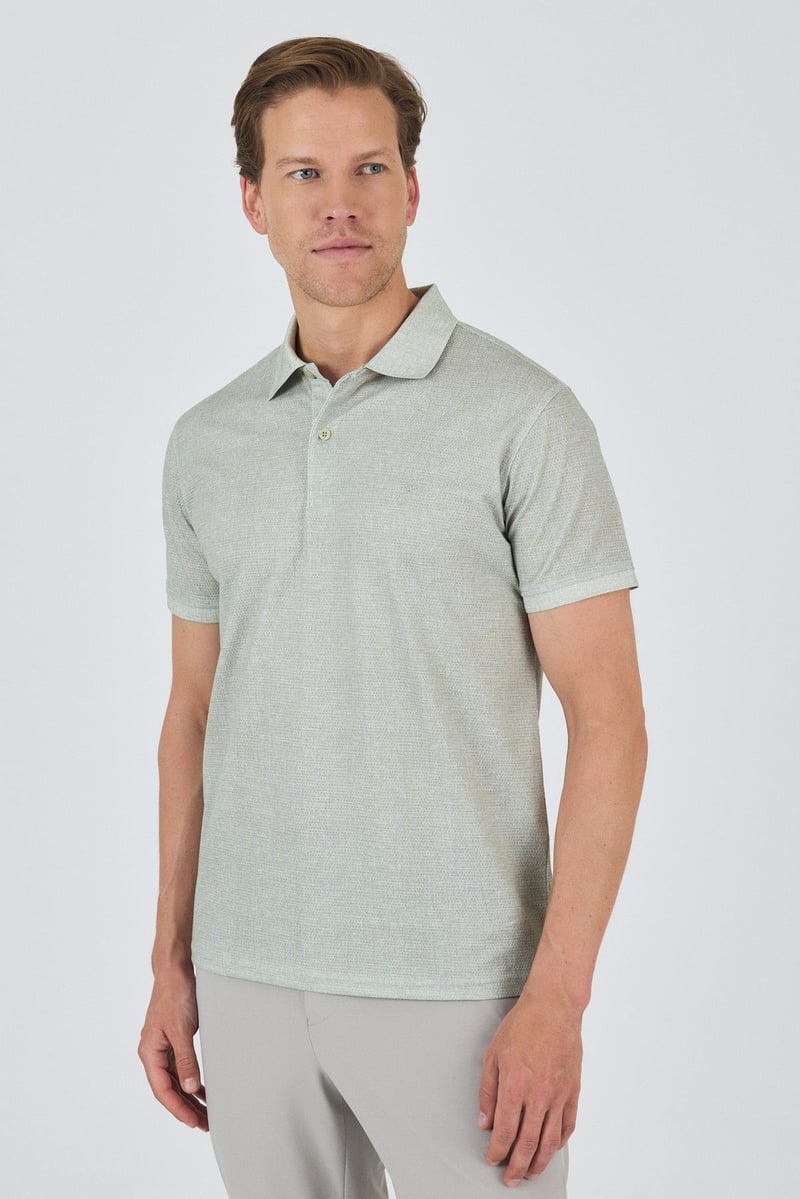 Slim-Fit Polo Shirt - Mint