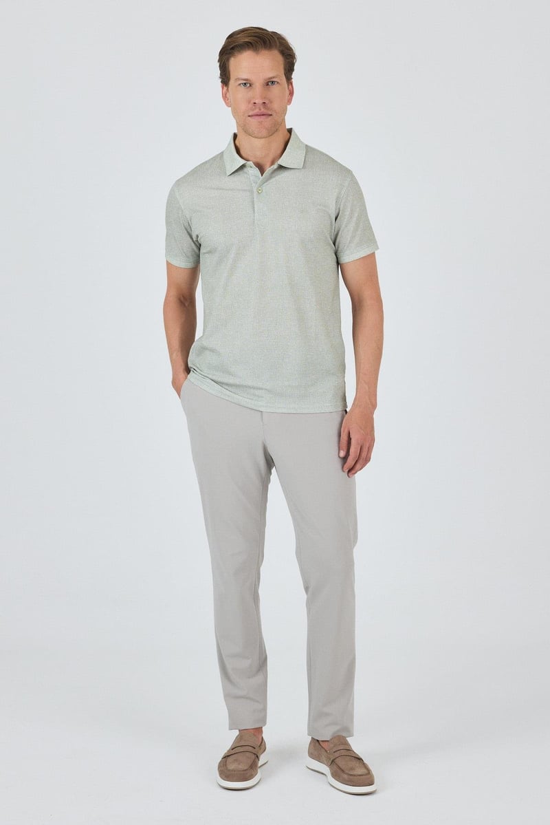 Slim-Fit Polo Shirt - Mint