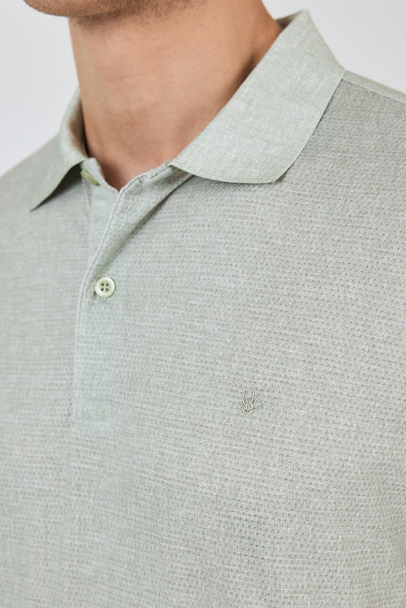 Slim-Fit Polo Shirt - Mint