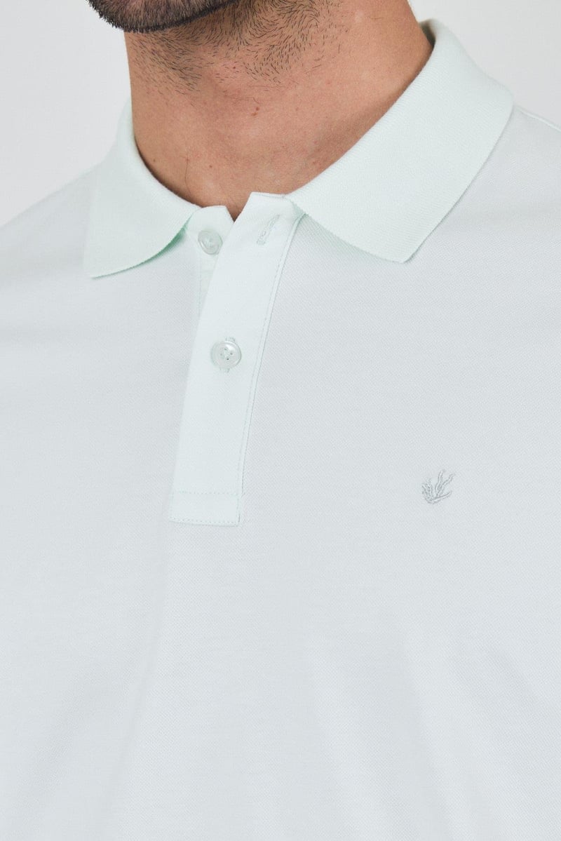 Slim-Fit Polo Shirt - Mint