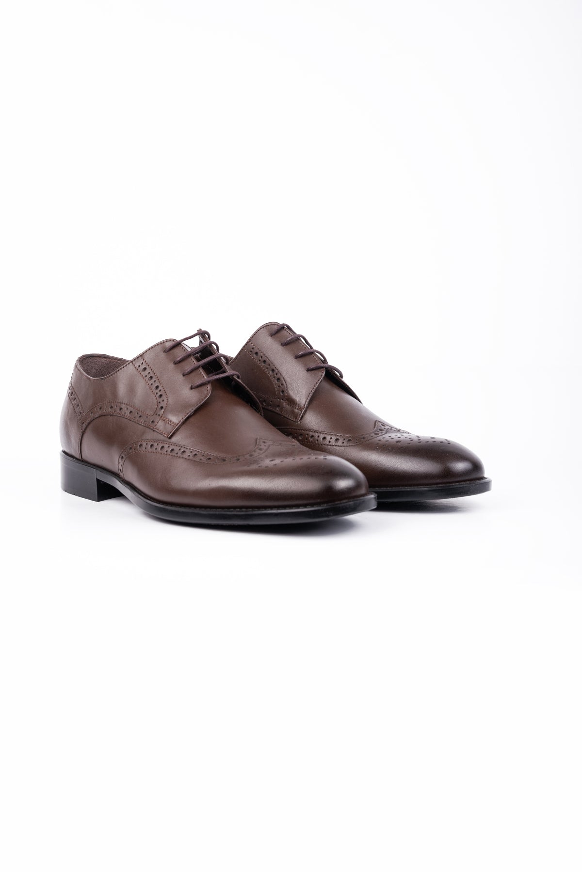 Brown Wing Tip Classic Shoes
