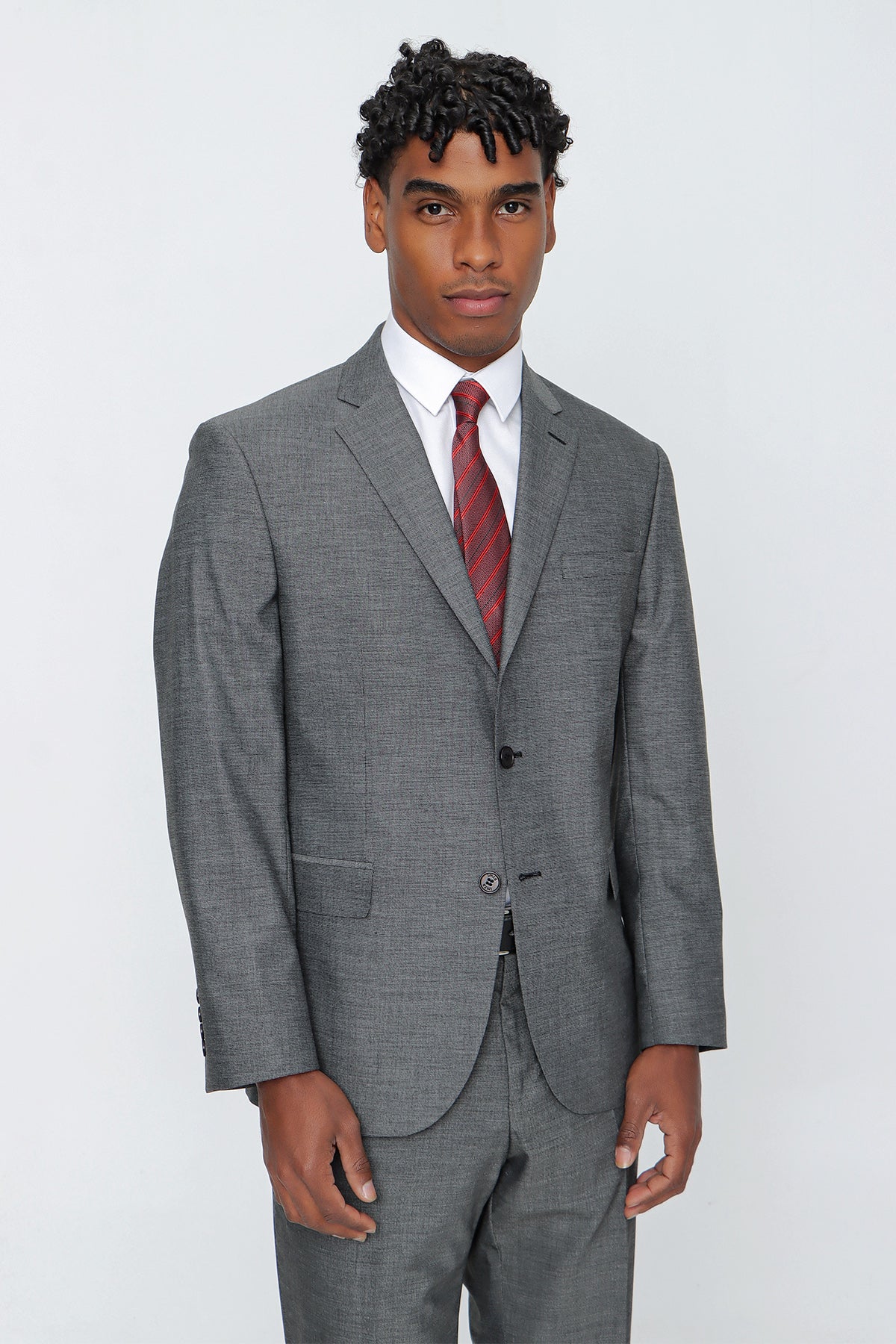 Comfort-fit Classic Suit - Grey