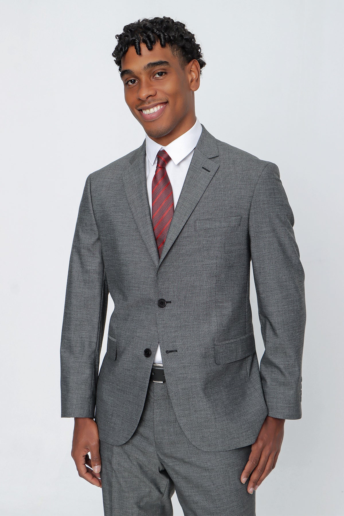 Comfort-fit Classic Suit - Grey