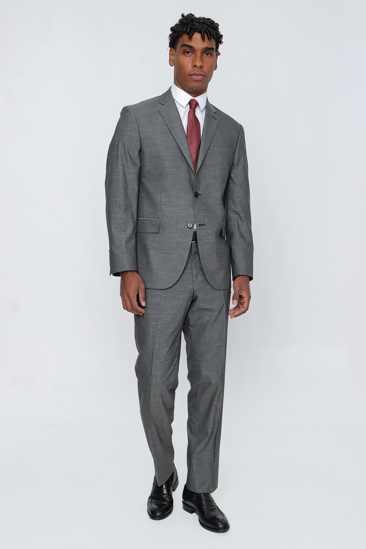 Comfort-fit Classic Suit - Grey