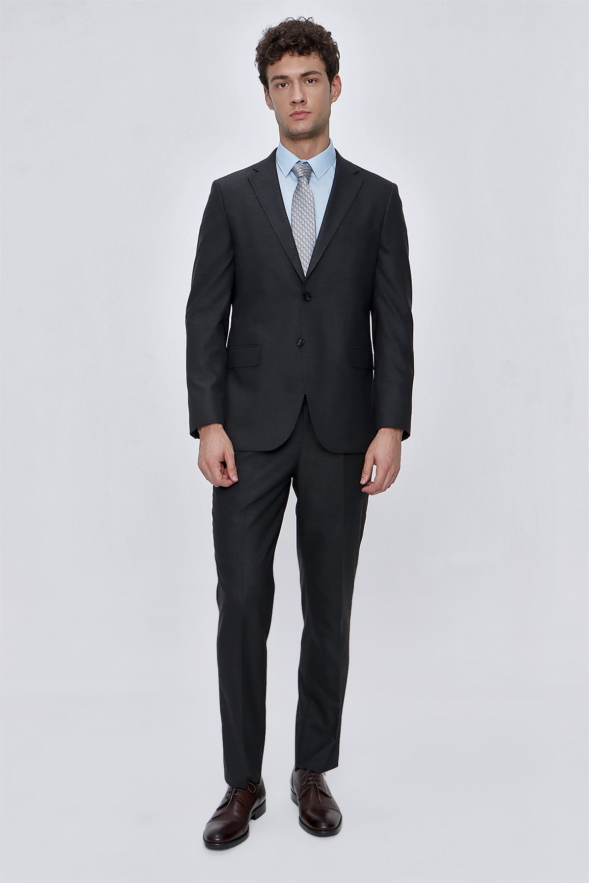 Comfort-fit Classic Suit - Grey