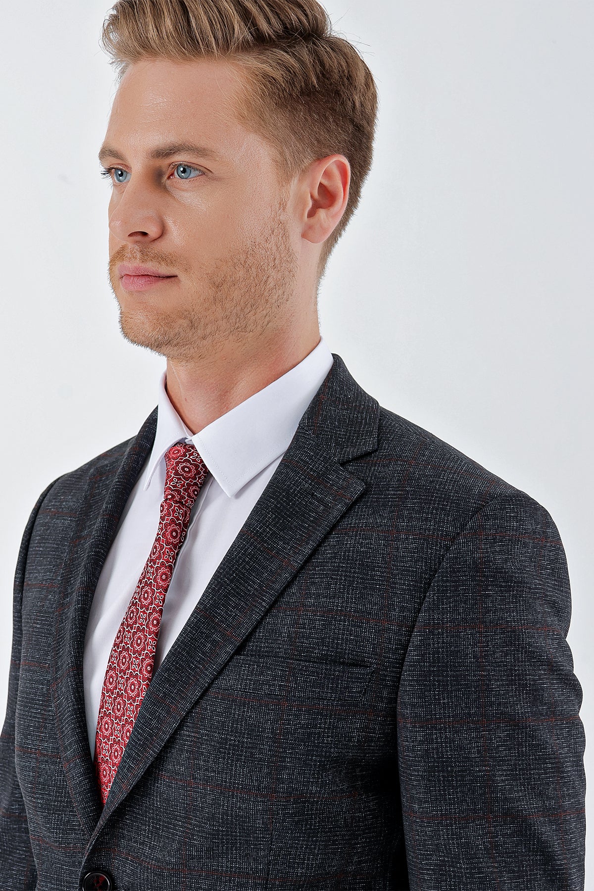 Comfort-Fit Classic Suit - Navy