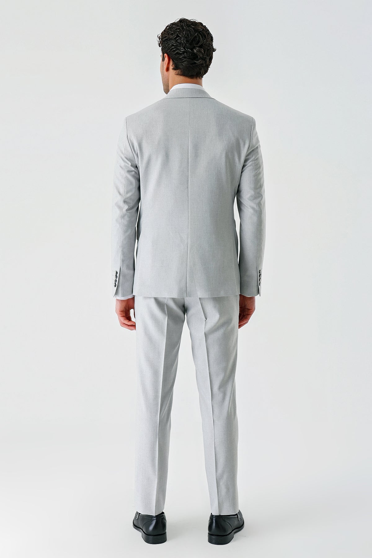 Slim-Fit Suit - Light Grey