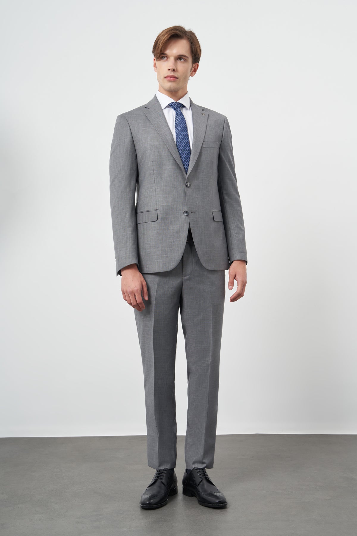 Slim-Fit Suit - Grey