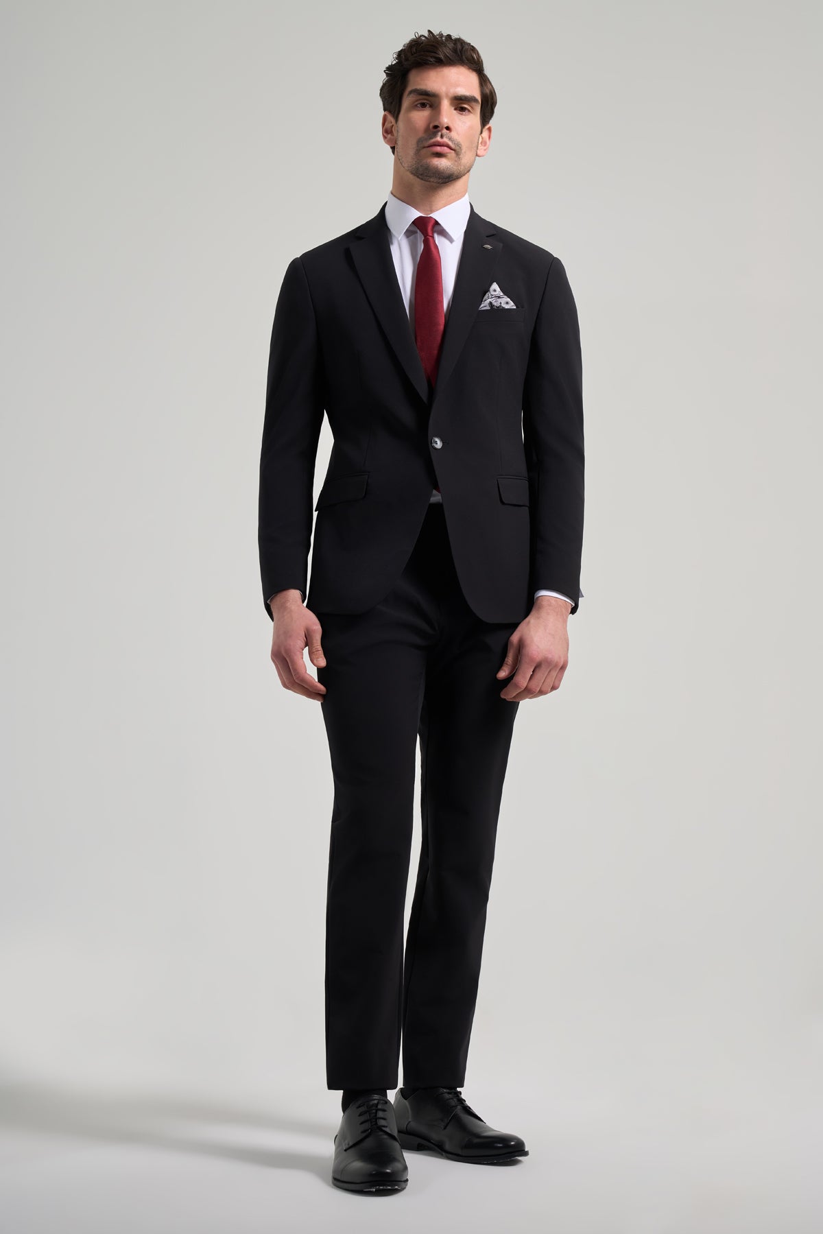 Slim-Fit Suit - Black