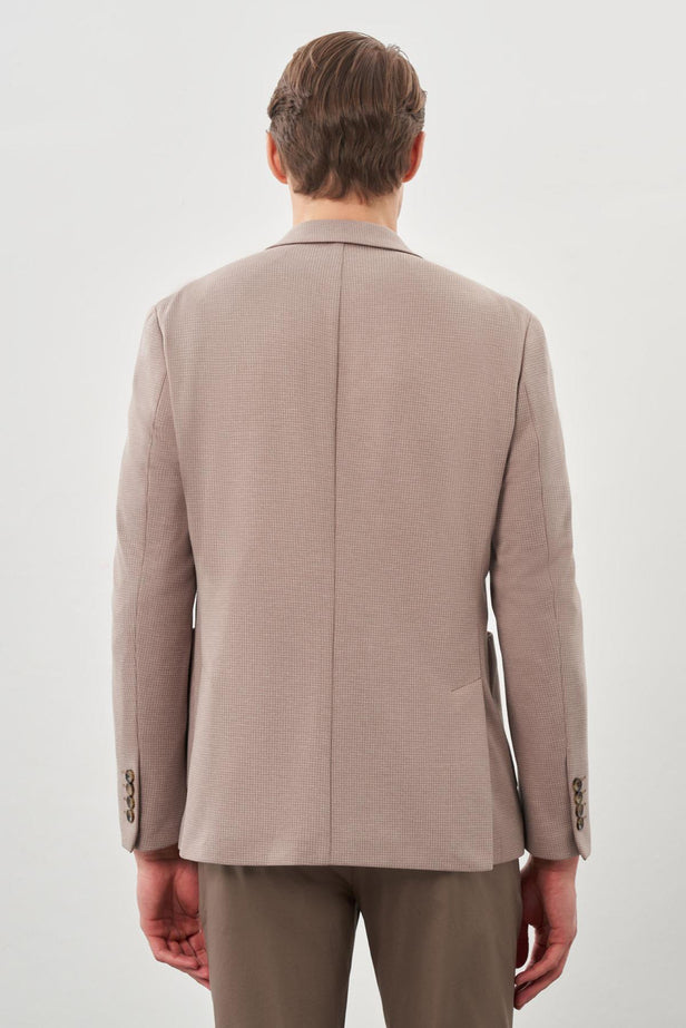 Slim-Fit Blazer - Biege