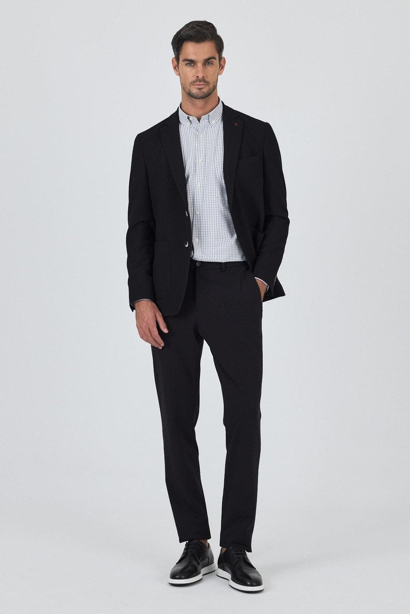 Black Slim-Fit Blazer