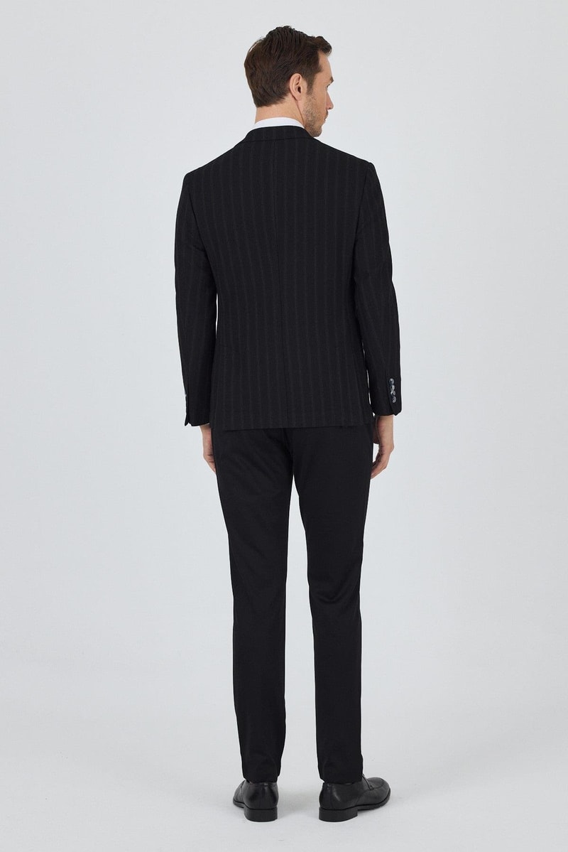 Black Slim-Fit Blazer
