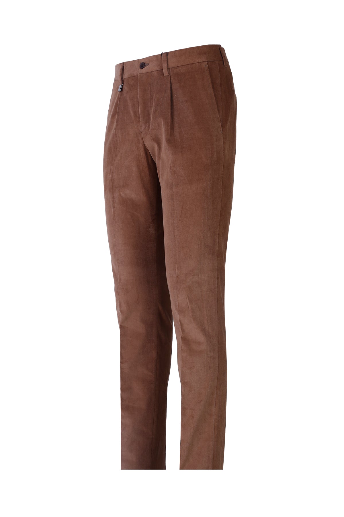 Slim-Fit Classic Pants - Dark Beige