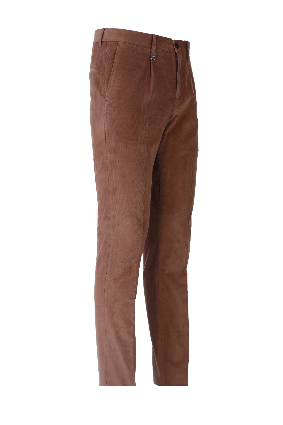 Slim-Fit Classic Pants - Dark Beige