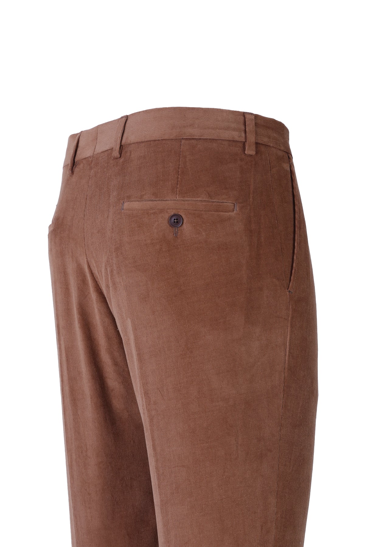 Slim-Fit Classic Pants - Dark Beige