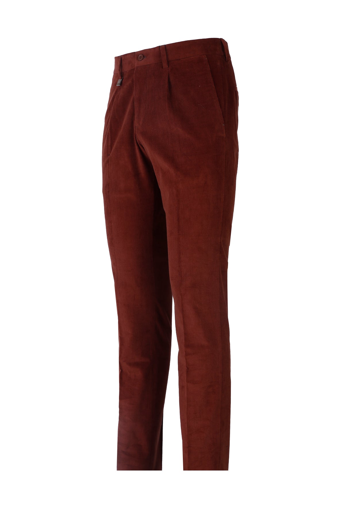 Slim-Fit Classic Pants - Maroon