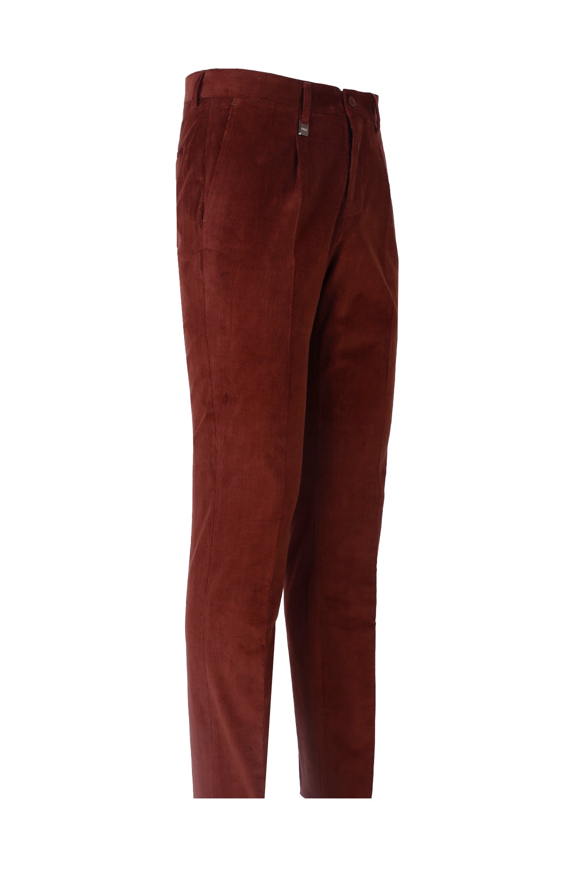 Slim-Fit Classic Pants - Maroon