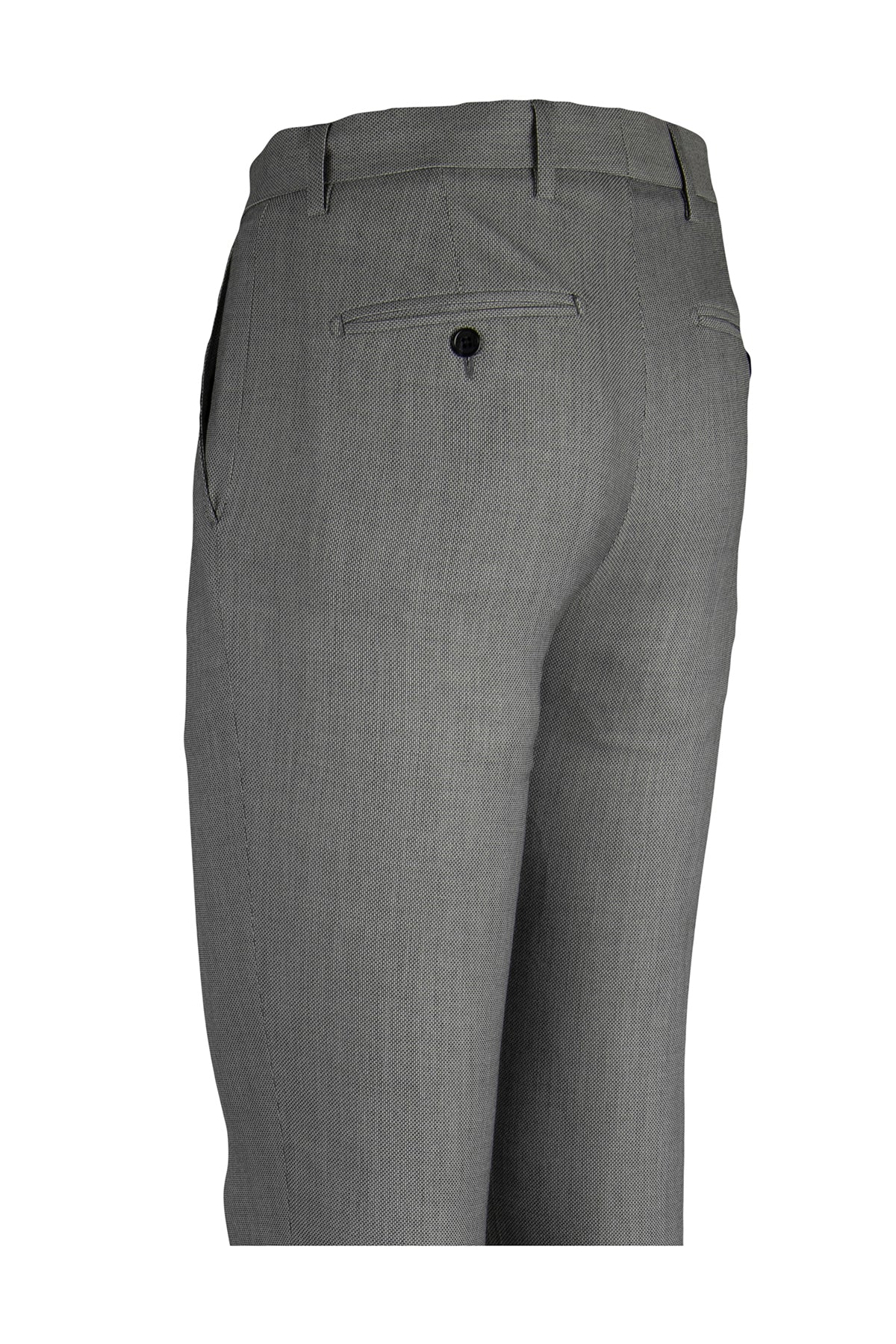 Comfort-Fit Classic Pants - Grey