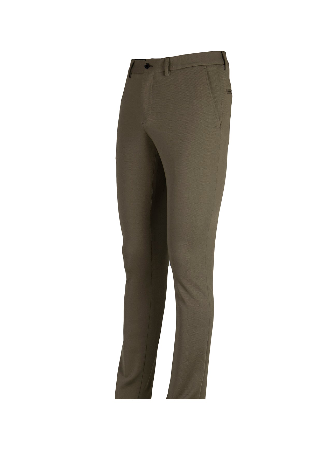 Slim-Fit Classic Pants - khaki