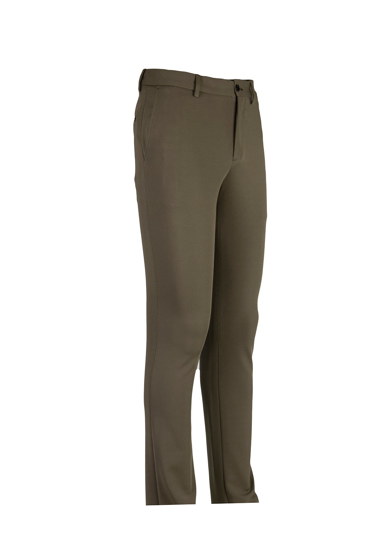 Slim-Fit Classic Pants - khaki