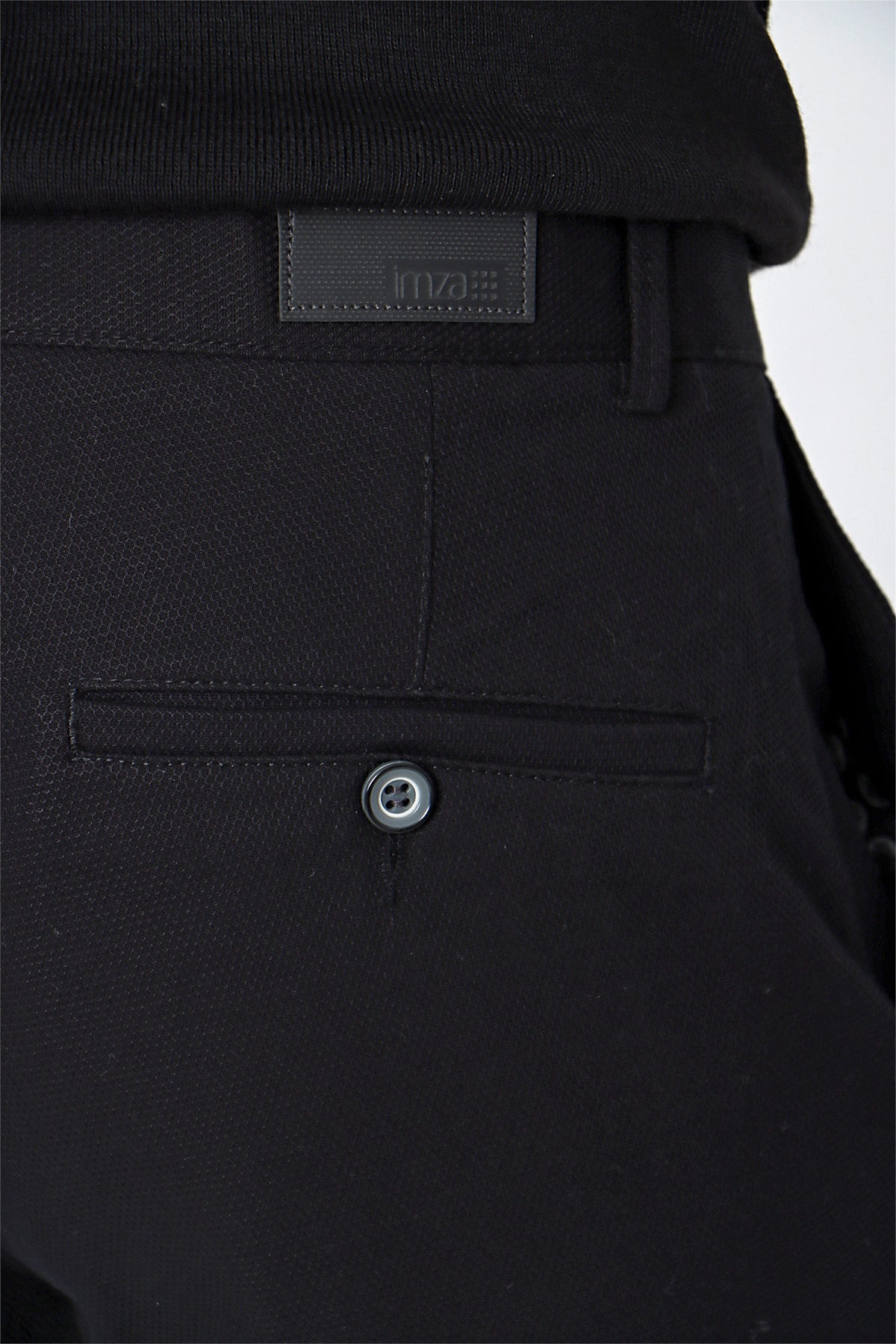 Slim-Fit Chino Pants - Black