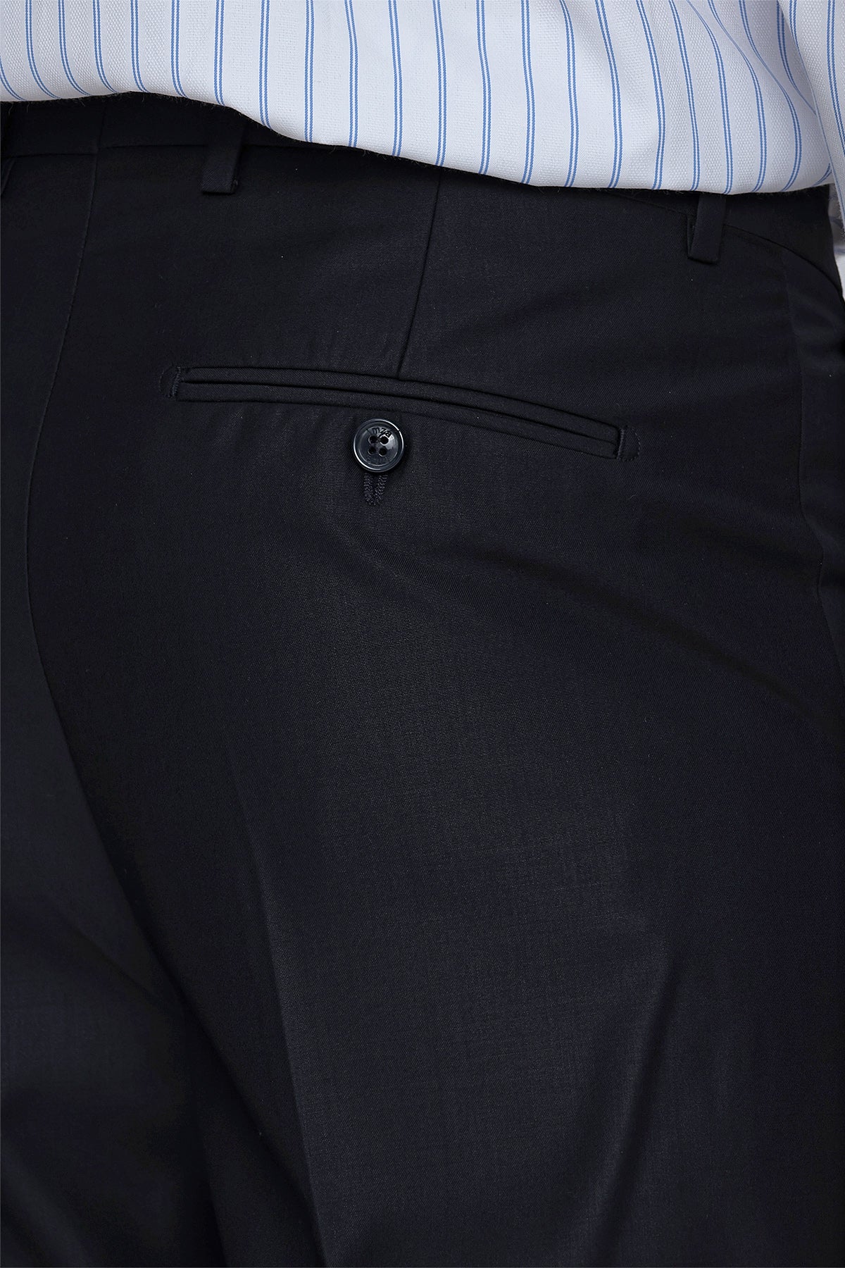 Comfort-Fit Classic Pants - Dark Navy