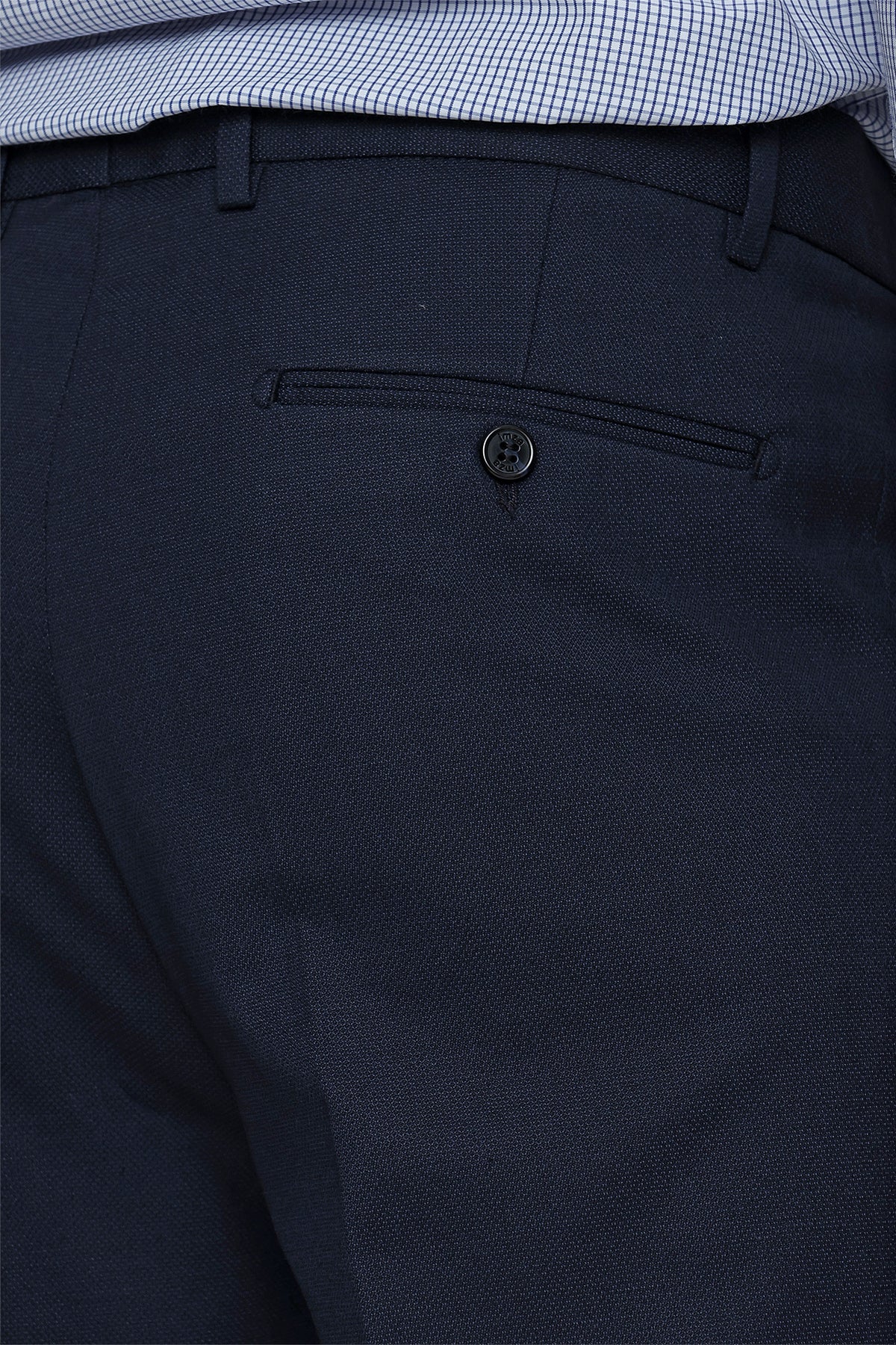 Slim-Fit Classic Pants - Navy