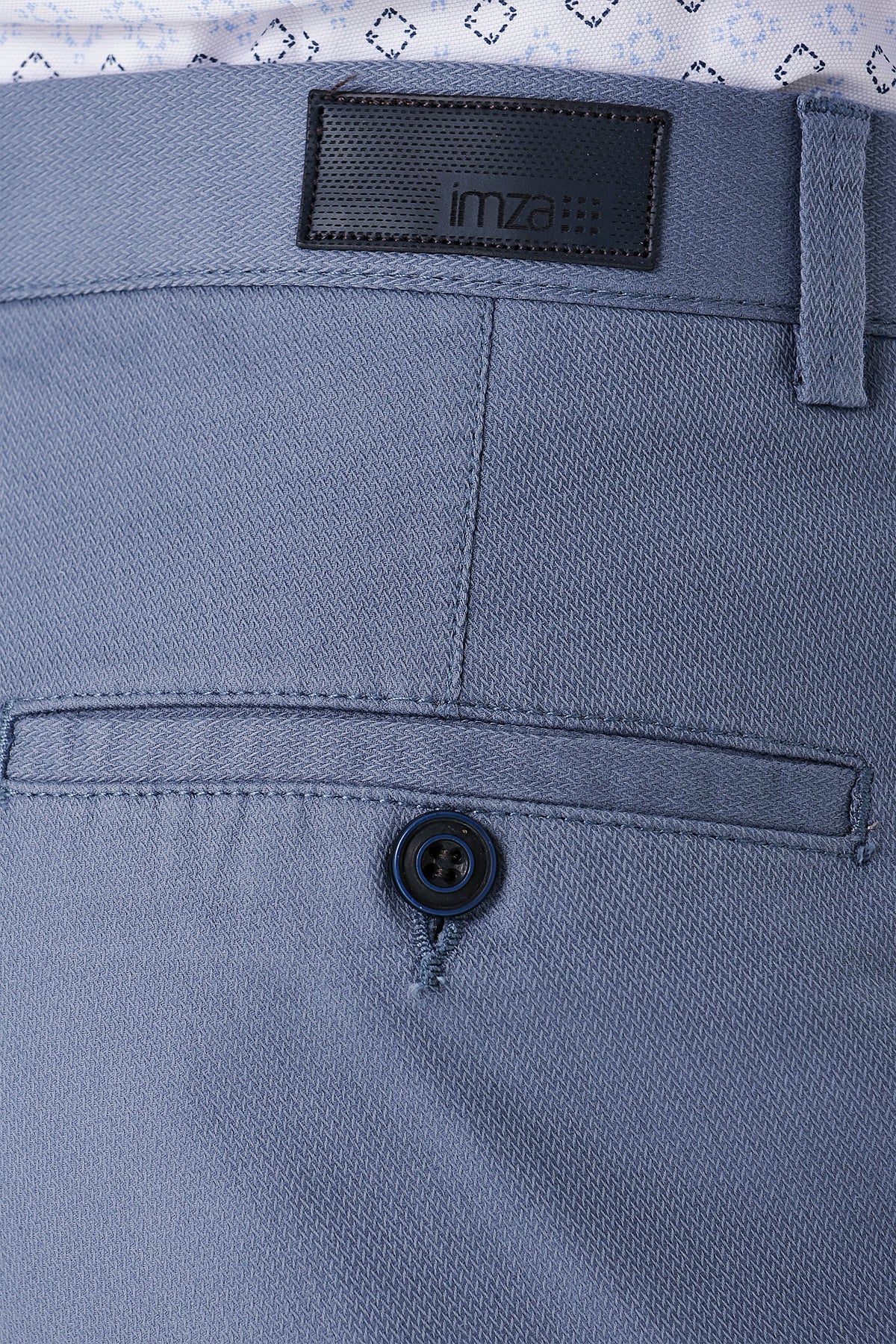 Slim-Fit Chino Pants - Indigo Blue