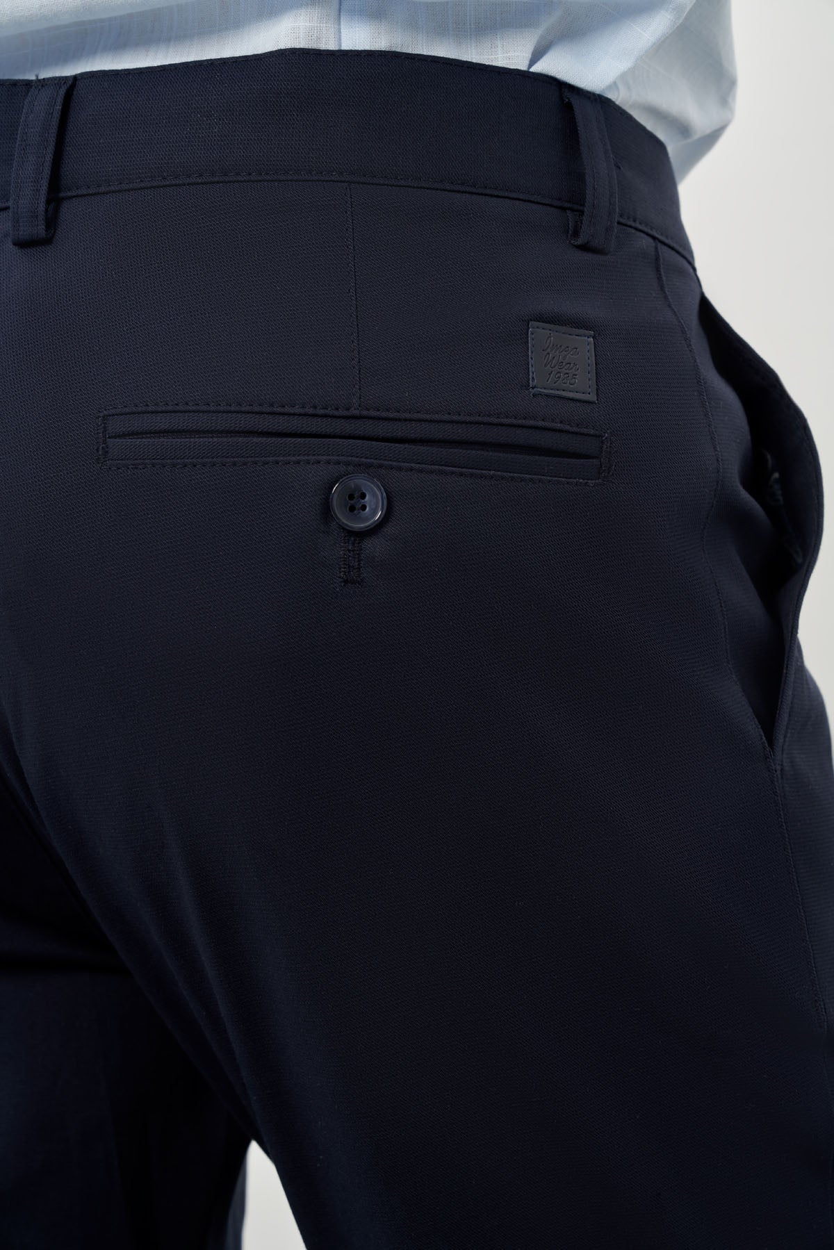 Slim-Fit Chino Pants - Navy