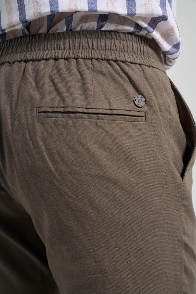 Slim-Fit Jogger Pants - Khaki