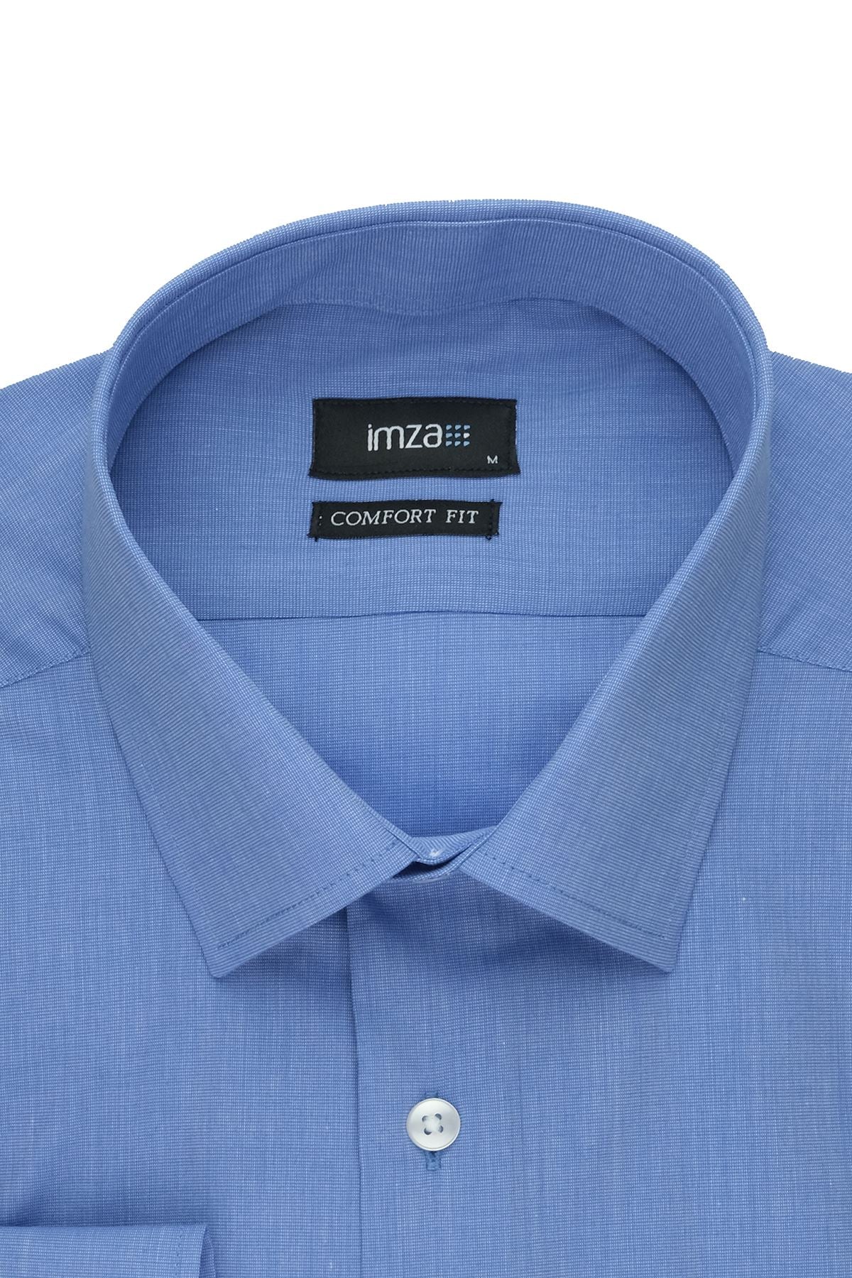 Comfort-Fit Classic Shirt - Blue