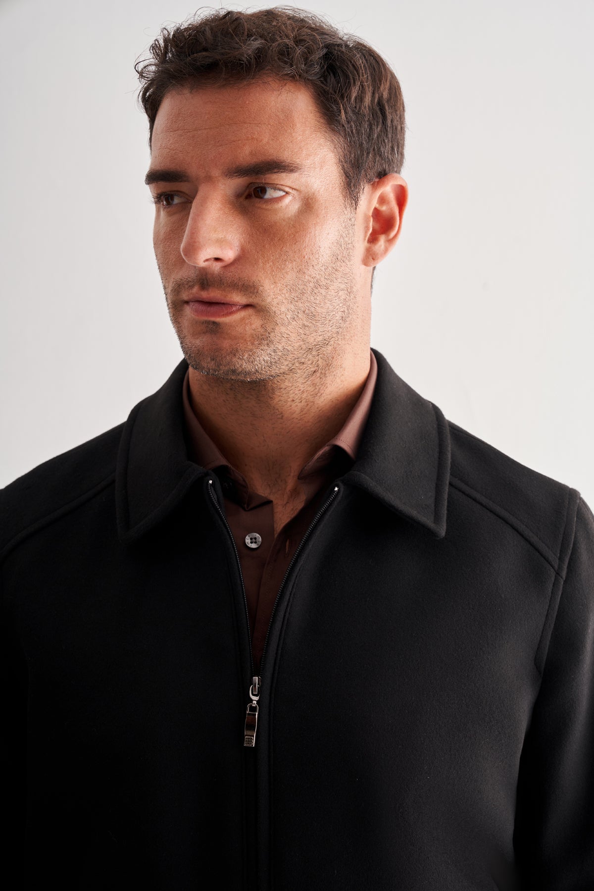 Slim-Fit Jacket - Black