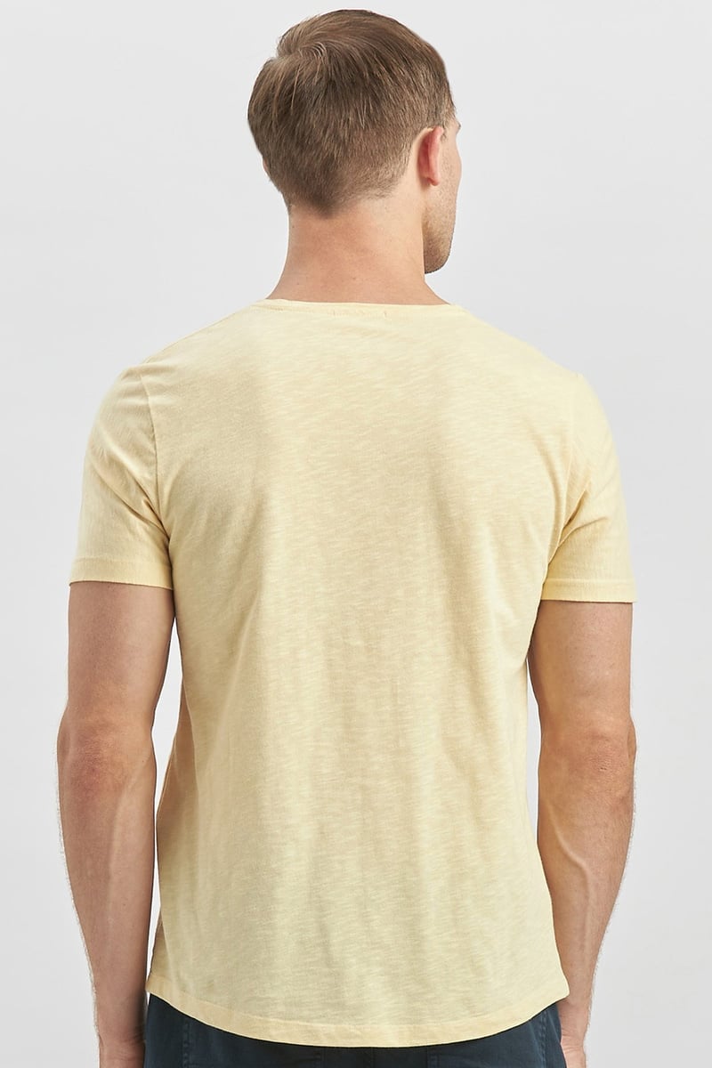 Slim-Fit Printed T-shirt - Yellow