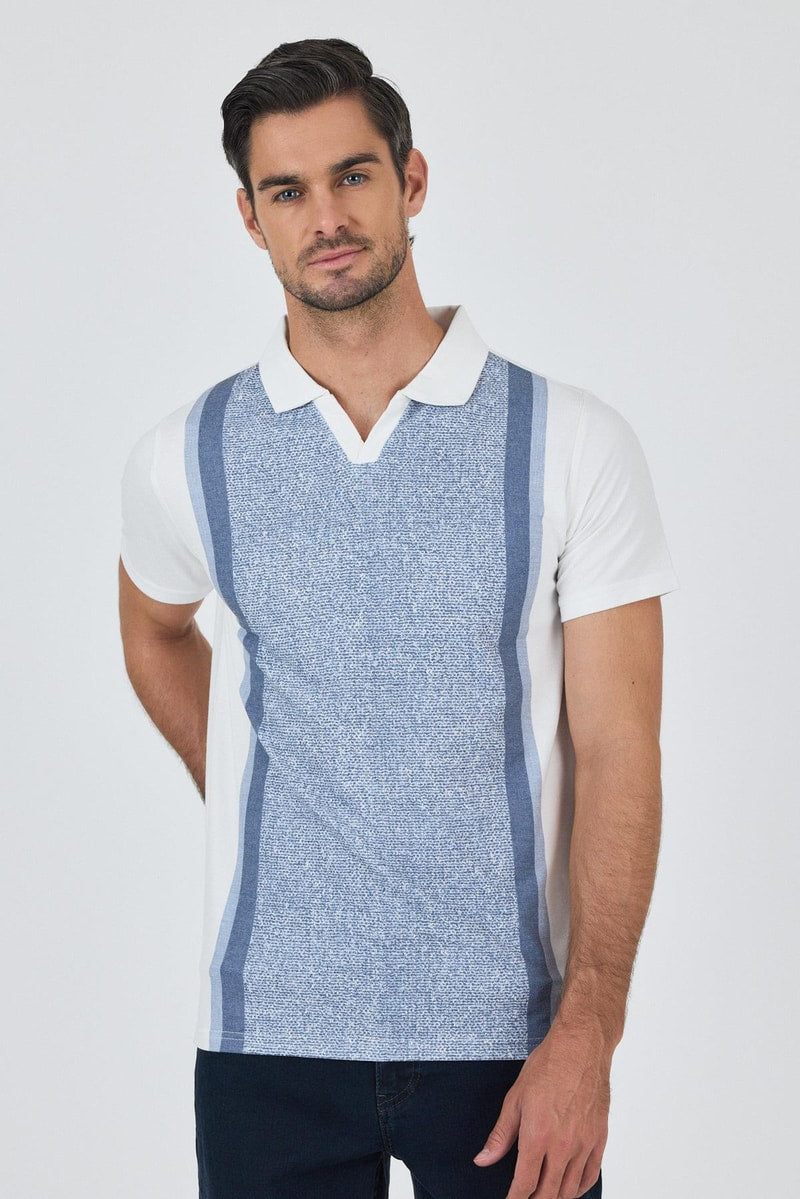 Slim-Fit Polo Shirt - Blue