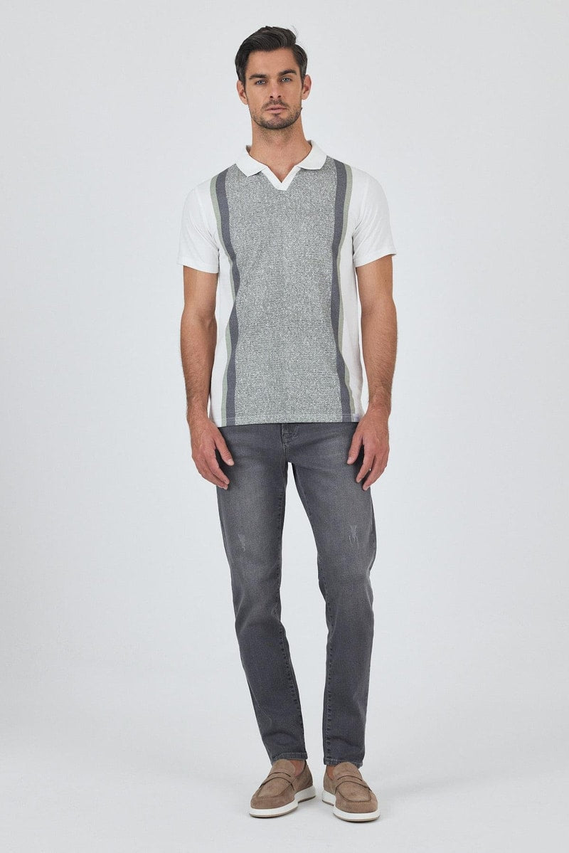 Slim-Fit Polo Shirt - Khaki