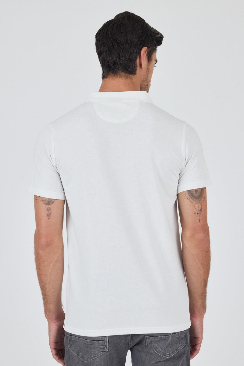 Slim-Fit Polo Shirt - Khaki