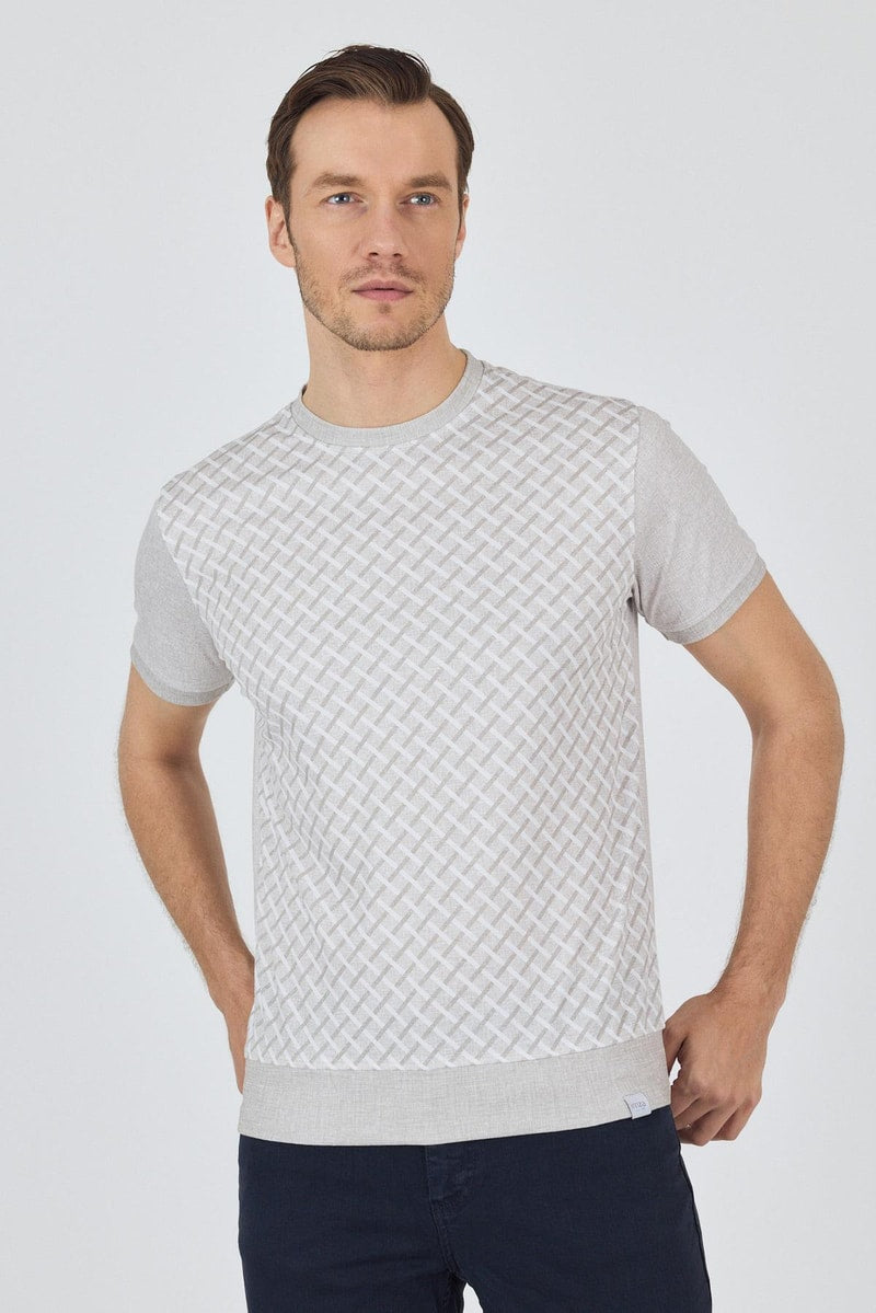 Slim-Fit T-shirt - Beige