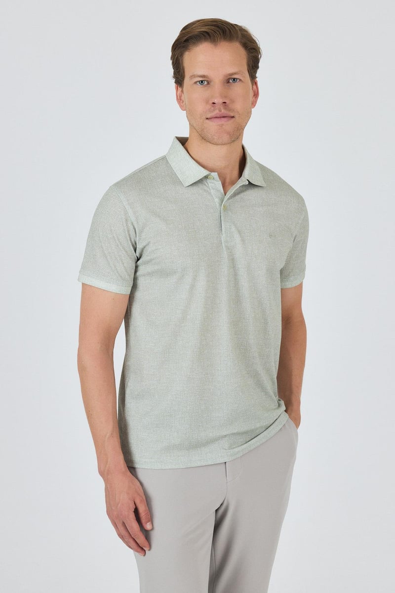 Slim-Fit Polo Shirt - Mint