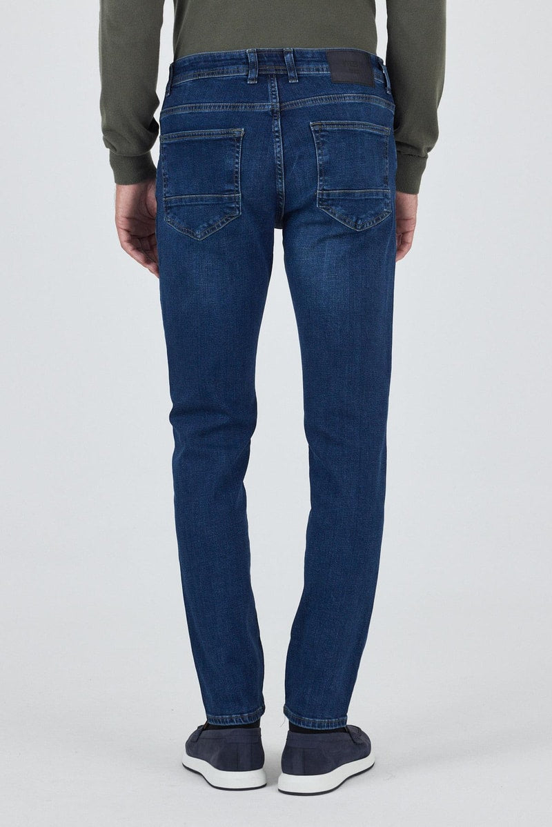 Slim-Fit Jeans - Navy