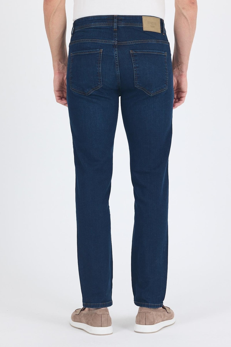Slim-Fit Jeans - Navy Blue