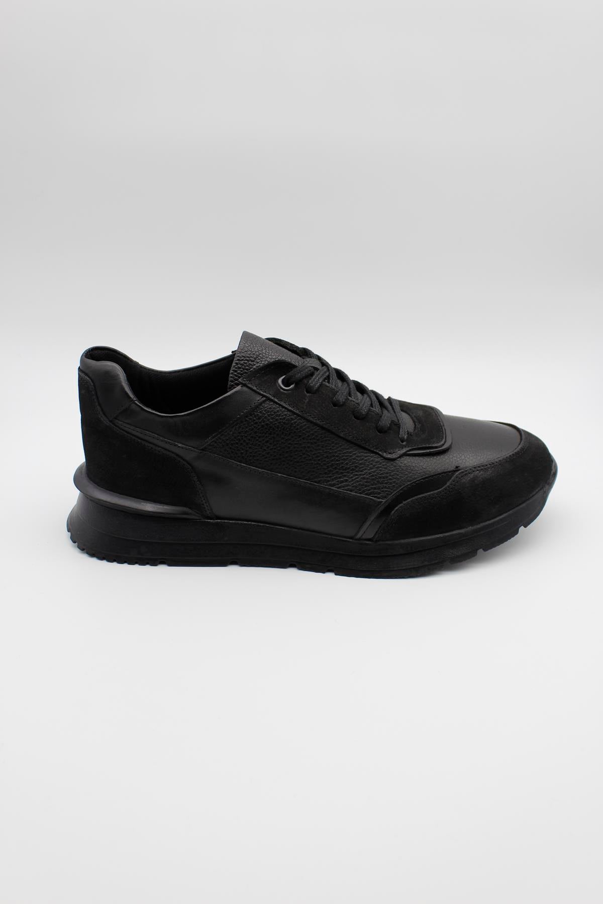 Trainer Leather Shoes - Black