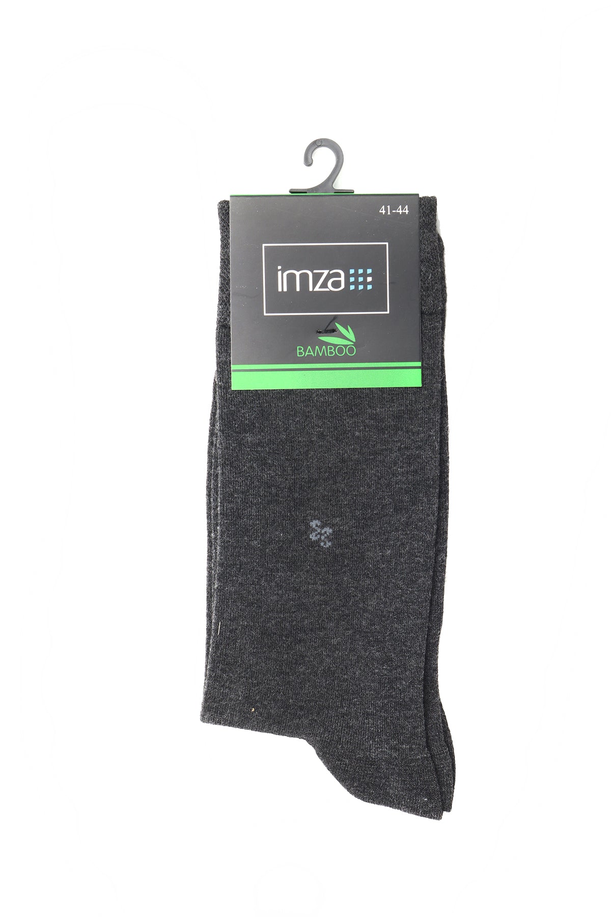 Textured Long Classic Socks - Dark Grey