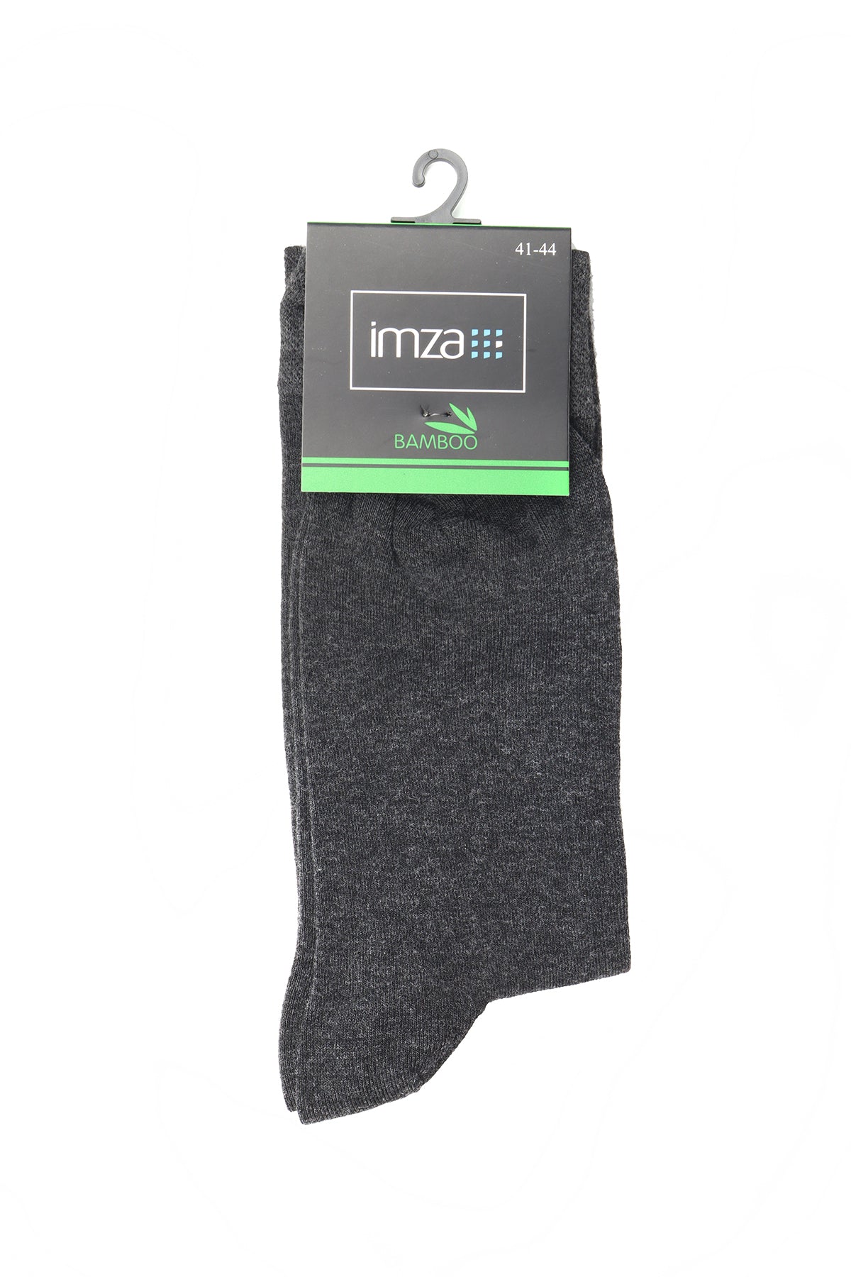 Textured Long Classic Socks - Dark Grey