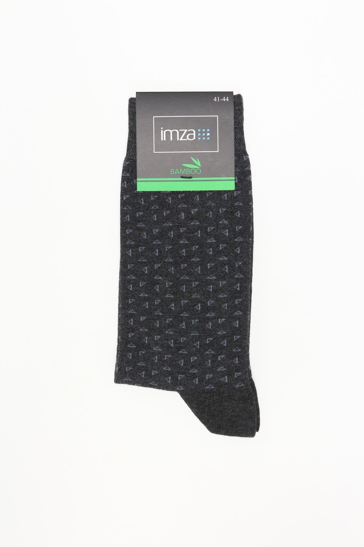 Textured Long Classic Socks - Dark Grey