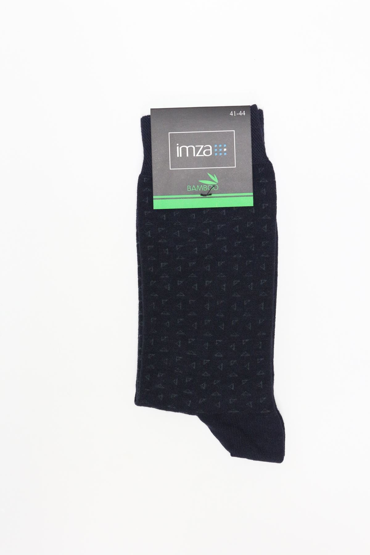 Textured Long Classic Socks - Dark Navy