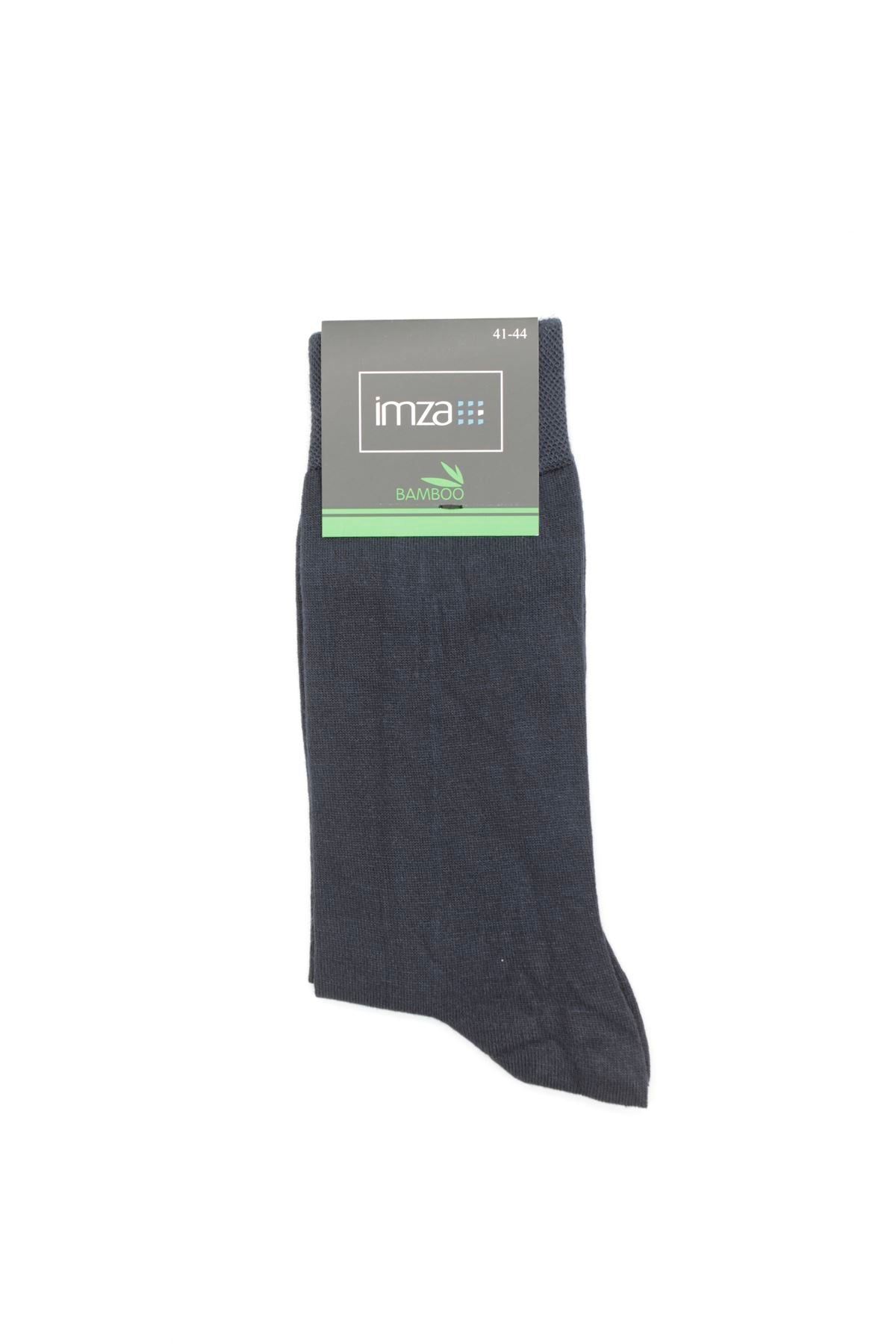 Plain Long Classic Socks - Navy