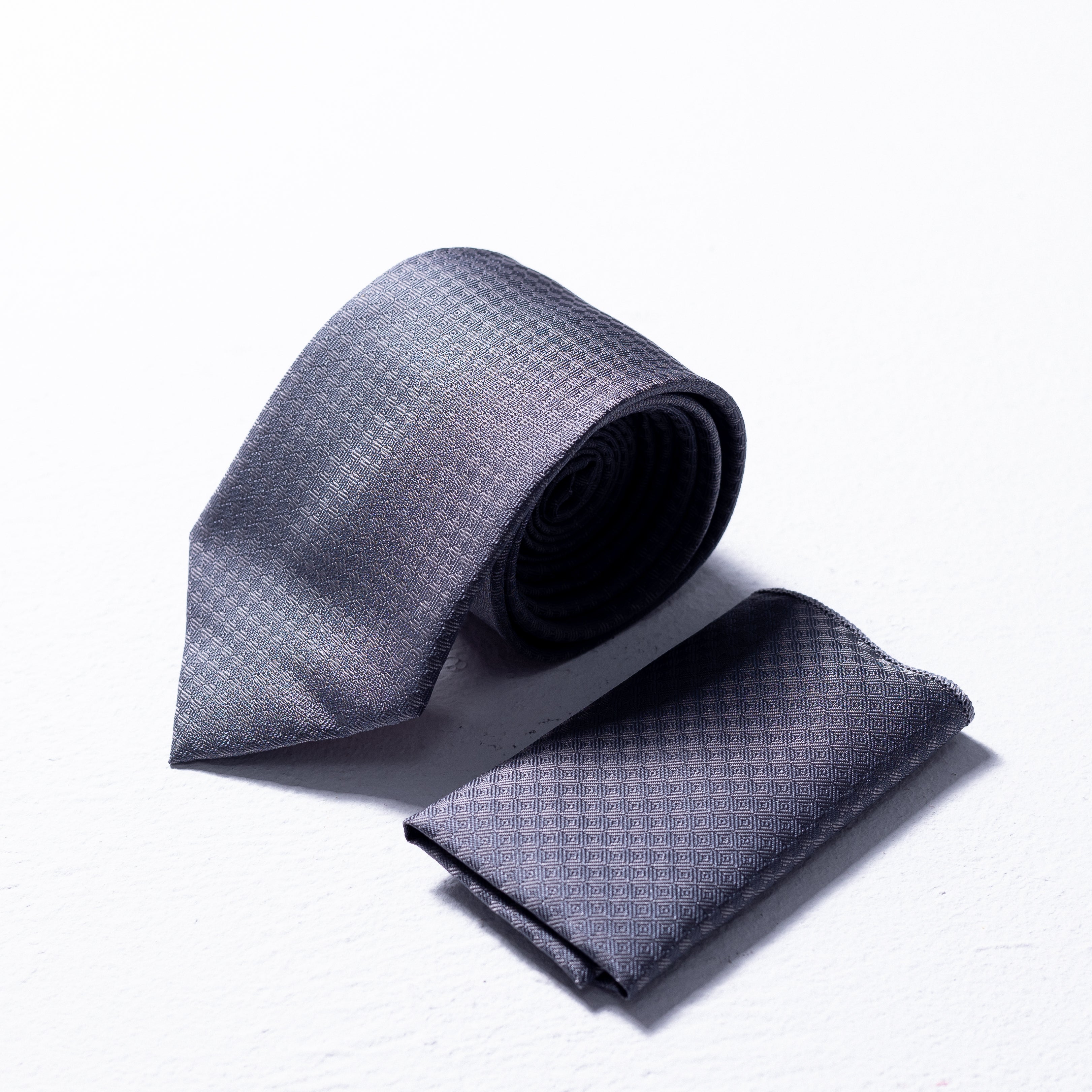 Large Textured Tie -