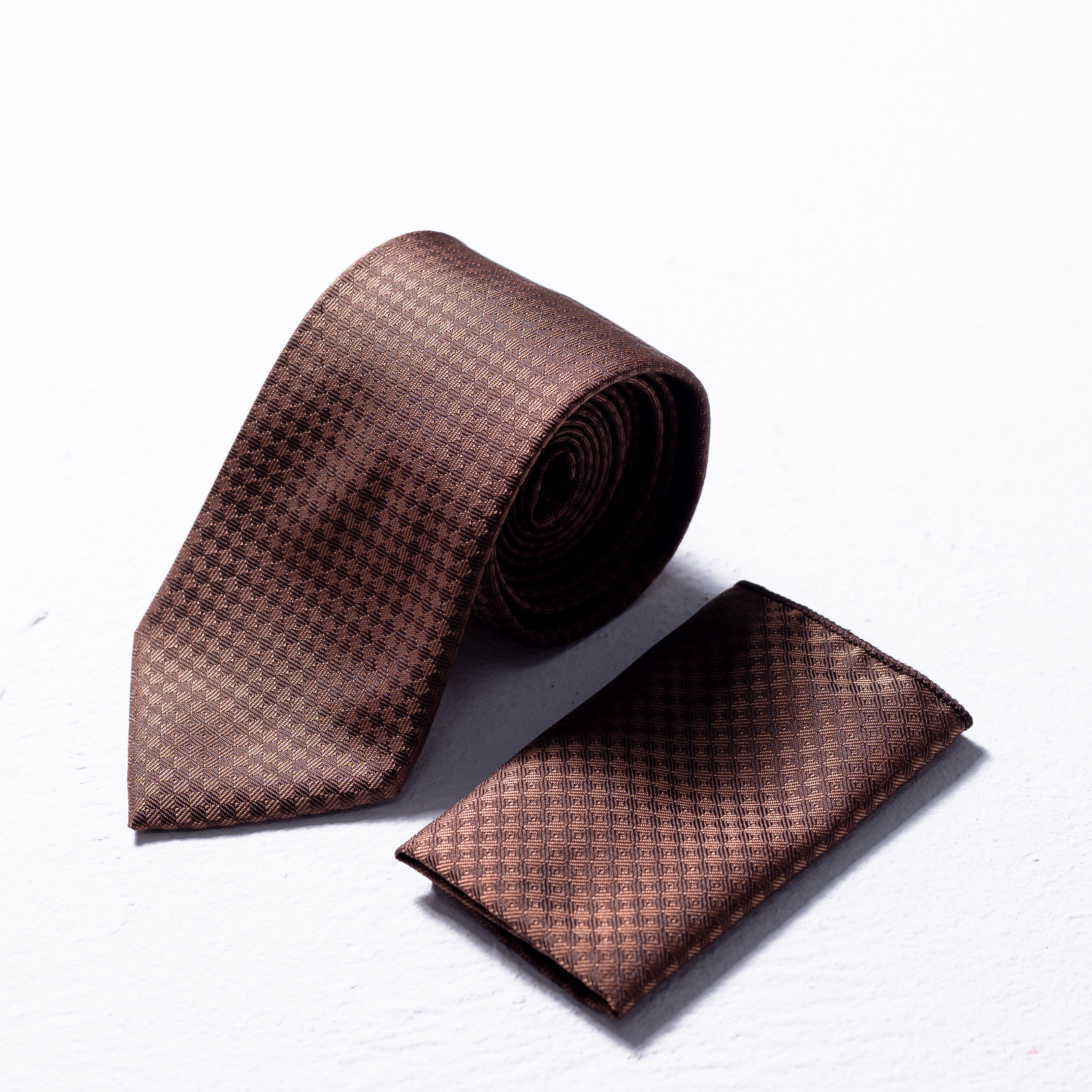 Large Textured Tie -